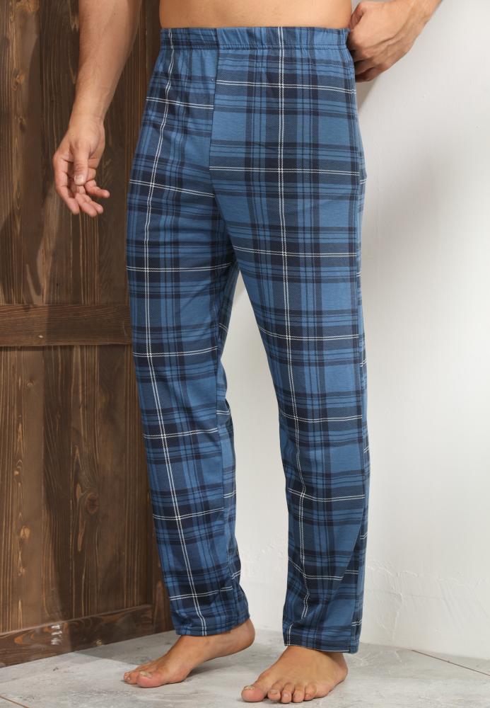 Pantaloni de Pijama ,Barbati,Culoare Albastru ,Engros